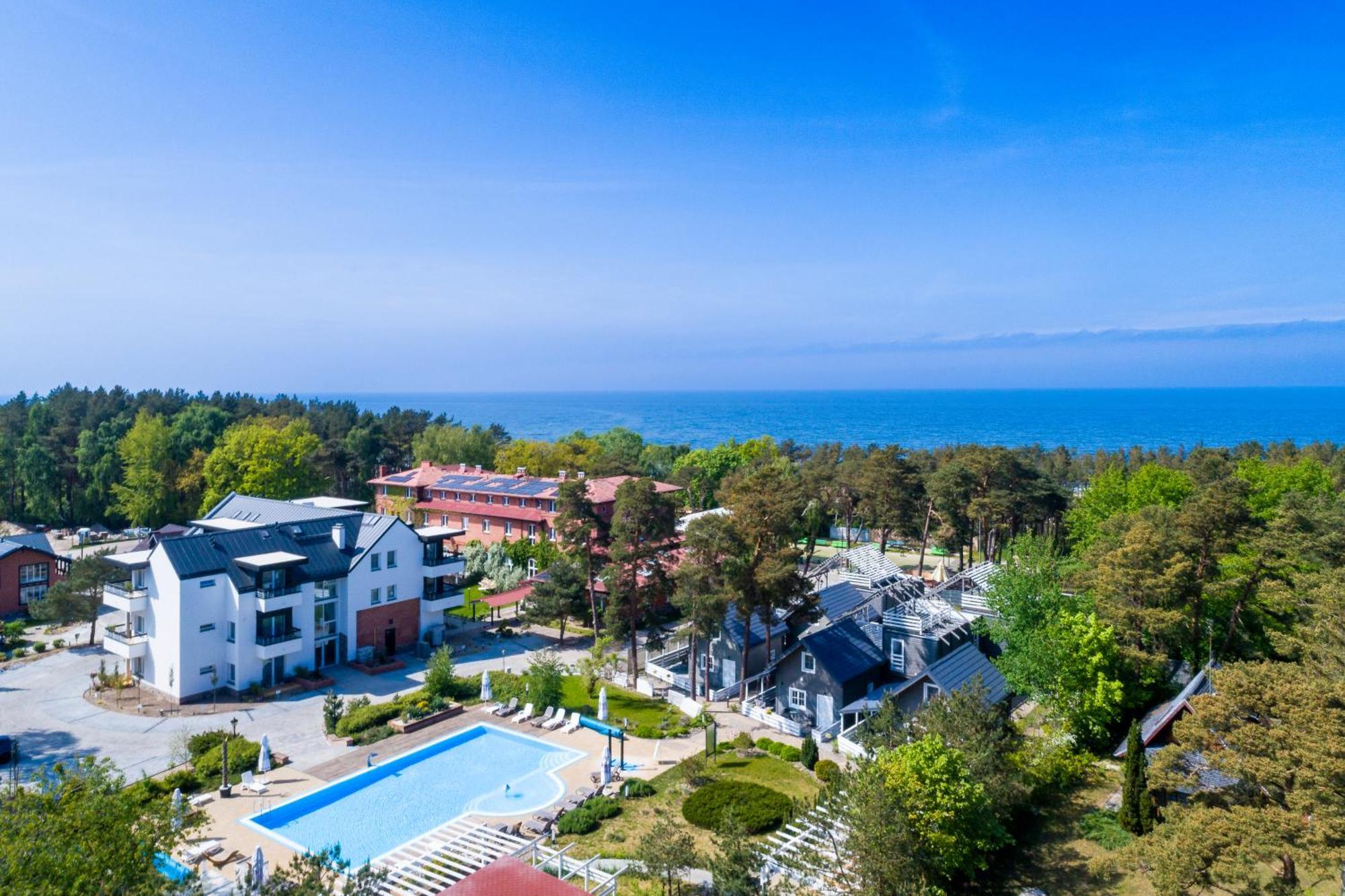 Apartamenty Przy Plazy Z Basenem Z Podgrzewana Woda I Mini Spa - Osrodek Kolonijno-Wczasowy Mewa Нехоже Экстерьер фото