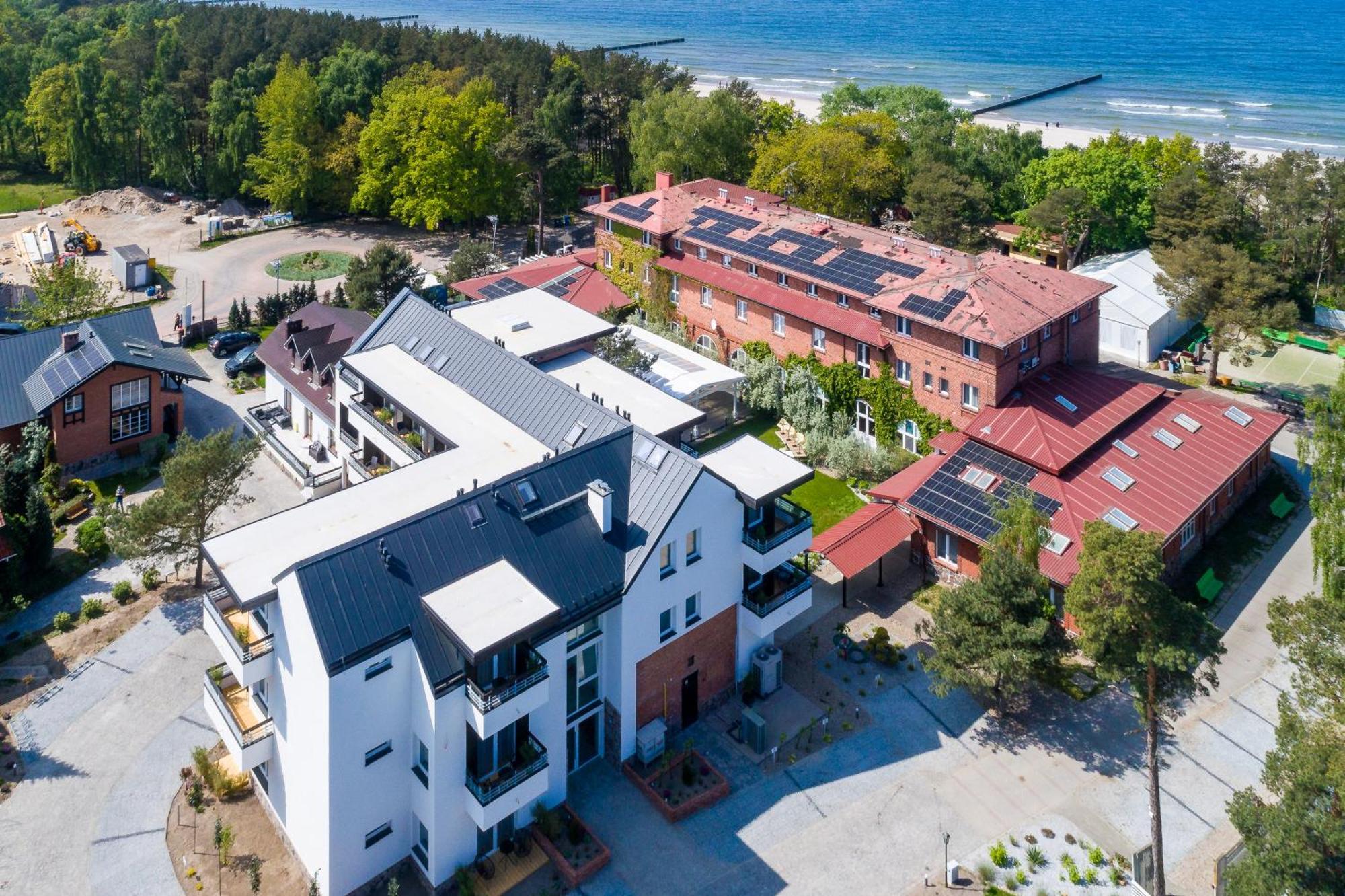 Apartamenty Przy Plazy Z Basenem Z Podgrzewana Woda I Mini Spa - Osrodek Kolonijno-Wczasowy Mewa Нехоже Экстерьер фото