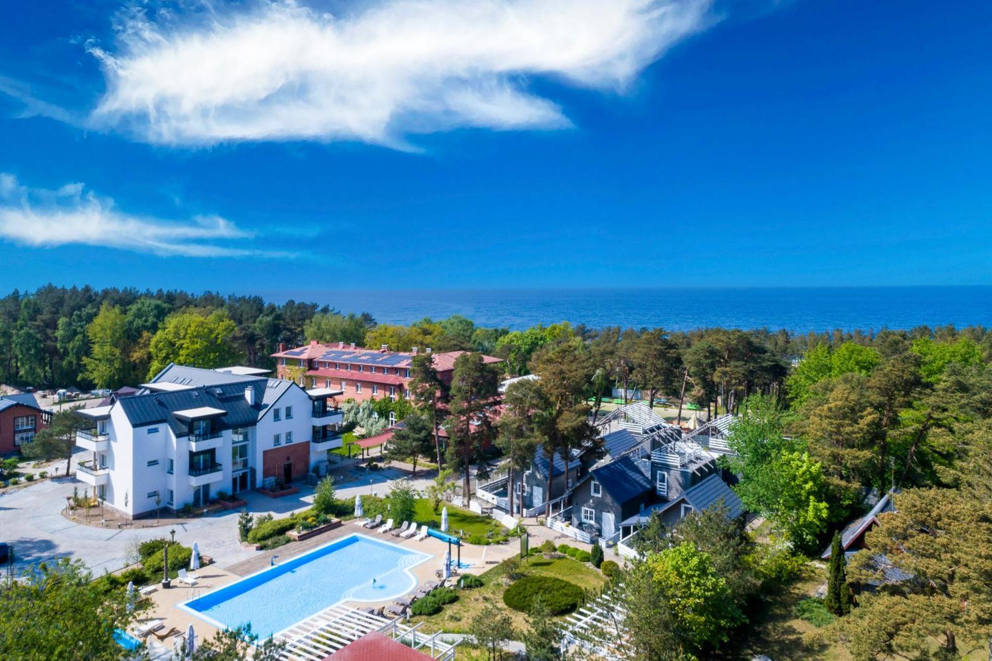 Apartamenty Przy Plazy Z Basenem Z Podgrzewana Woda I Mini Spa - Osrodek Kolonijno-Wczasowy Mewa Нехоже Экстерьер фото